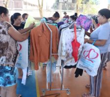 Bazar Solidário garante distribuição de 24 mil peças a 2,4 mil famílias