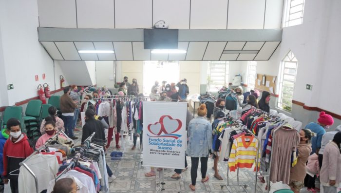 Bazar Solidário contempla 1,3 mil famílias em semana intensa de atendimentos