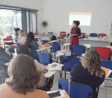 Educadores passam por capacitação sobre aprendizagem em matemática