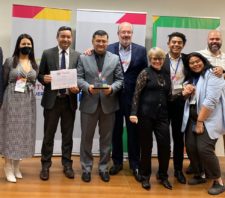 Prefeito participa de premiação do Condemat por avanços em gestão ambiental