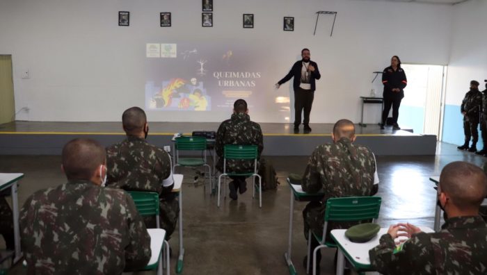 Meio Ambiente promove treinamento contra queimadas no Tiro de Guerra