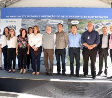 Prefeitura prestigia celebração dos 40 anos da Estação de Tratamento de Esgoto em Suzano
