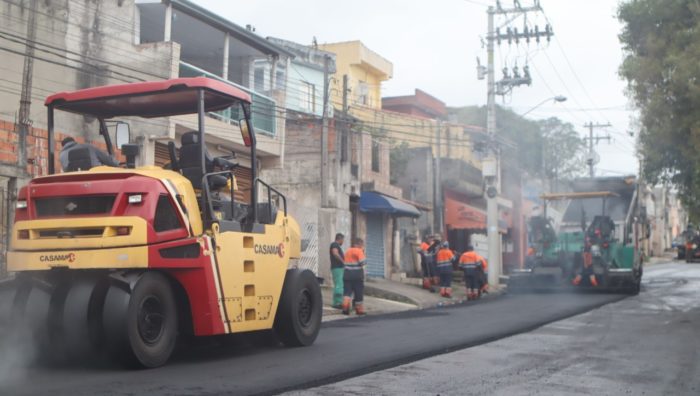 Obras de revitalização viária em Suzano ultrapassam dez quilômetros