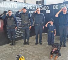 GCM recebe visita de criança admiradora e sua família