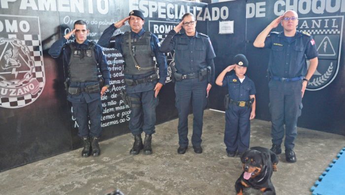 GCM recebe visita de criança admiradora e sua família