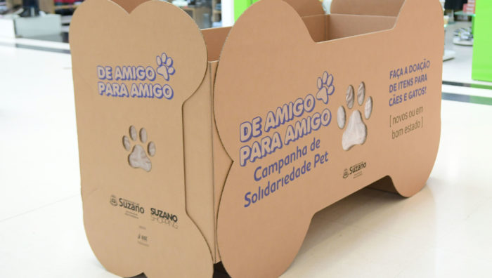 Campanha De Amigo para Amigo conta com ponto de coleta no Suzano Shopping