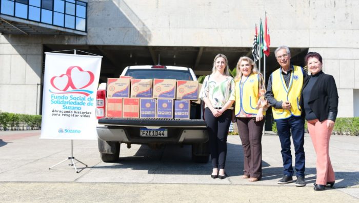 Fundo Social de Suzano recebe doações de 165 cestas básicas