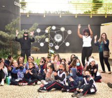 Alunos da Vila Sol Nascente e do Centro de Convivência visitam exposição