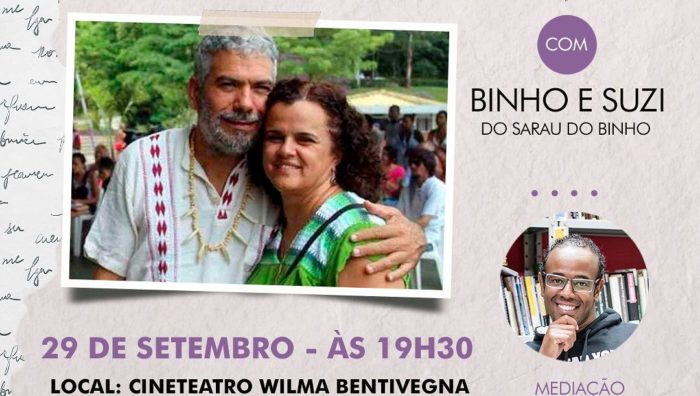 Projeto ‘Sarau do Binho’ é atração de nova ‘Trajetória Literária’