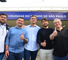 Prefeito e governador visitam futuro Hospital Regional do Alto Tietê (HRAT) em Suzano
