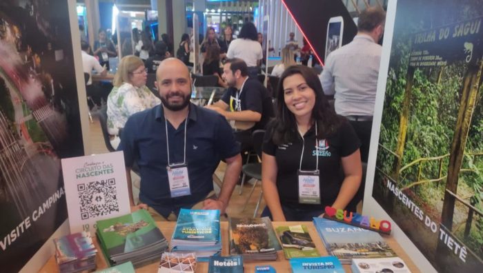 Suzano marca presença em convenção de turismo em Pernambuco