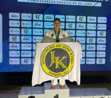 Suzanense conquista medalha de bronze no Campeonato Brasileiro de Judô Sub-15