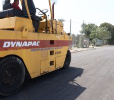 Obras de recapeamento da avenida Jaguari estão em fase de conclusão