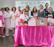 Saspe realiza entrega de 272 lenços para Rede Feminina de Combate ao Câncer