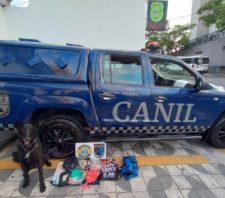 GCM apreende 2,6 mil porções de drogas na sexta-feira e no sábado