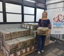 Fundo Social de Suzano recebe 2,6 toneladas de alimentos para doação
