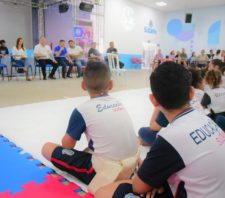 Prefeito acompanha campeonato interescolar de sumô no Mirambava