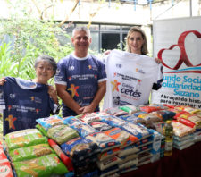 Fundo Social recebe doação de mais de 150 quilos de alimentos