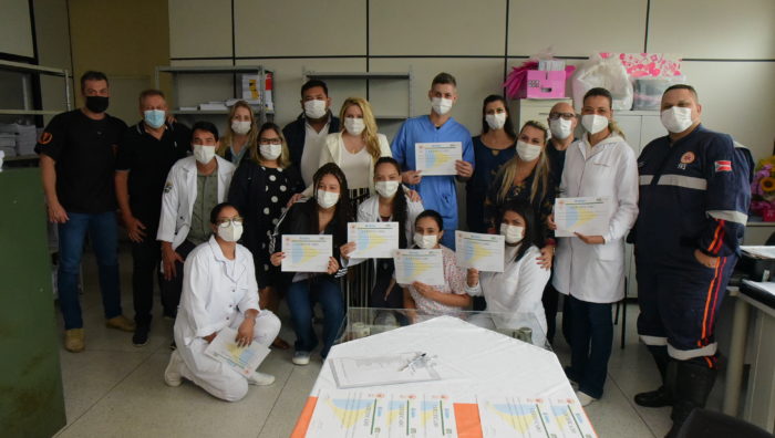 Funcionários do Pronto Socorro concluem curso de Atendimento Pré-Hospitalar