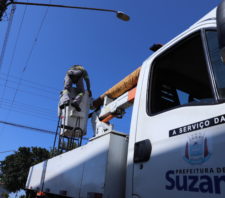 Suzano tem mais de 900 atendimentos em iluminação pública em novembro