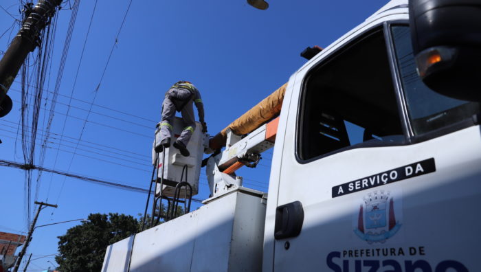 Suzano tem mais de 900 atendimentos em iluminação pública em novembro