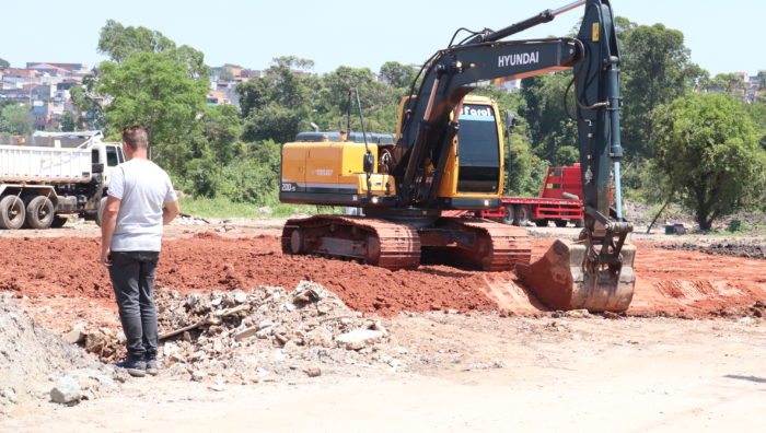 Prefeito faz vistoria em obras de pavimentação na região norte