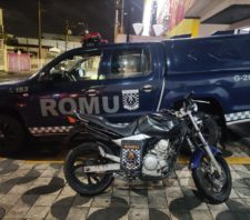 Agentes da Romu recuperam moto no Jardim Imperador