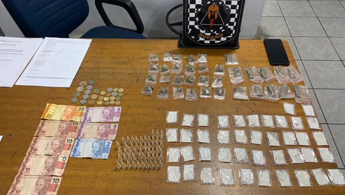 Agentes da Romu prendem traficante na Vila Fátima