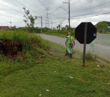 Secretaria de Manutenção realiza primeiras ações de zeladoria no ano