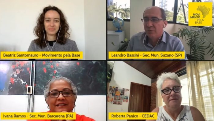 Secretário de Educação participa de live do Movimento pela Base Nacional Comum