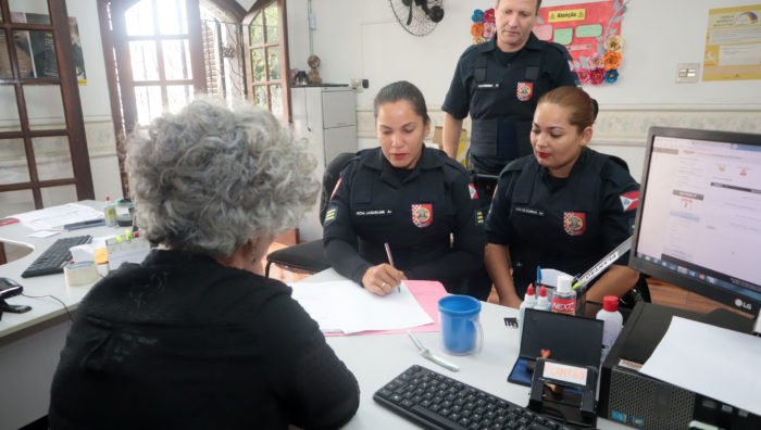 Canil é acionado pela Patrulha Maria da Penha e prende agressor