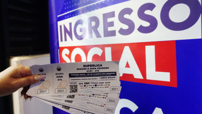 Fundo Social e Suzano Vôlei iniciam troca de ingressos para jogo do próximo sábado