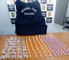 GCM localiza drogas durante patrulhamento no Jardim Casa Branca