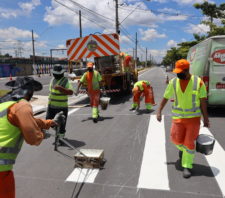 Secretaria de Transporte efetuará serviços de sinalização viária em cinco bairros