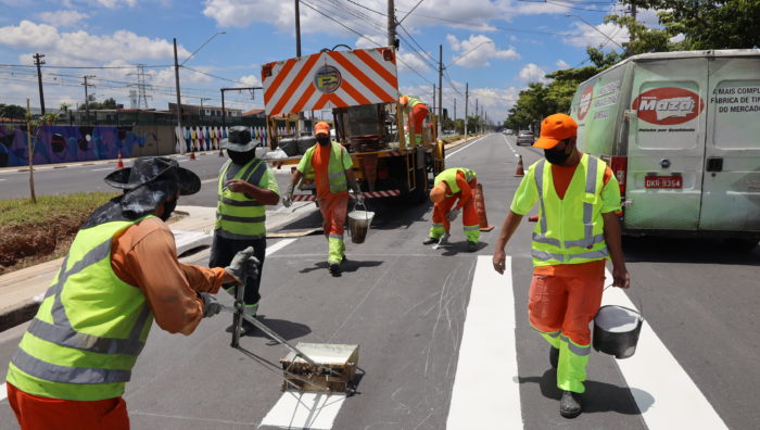 Secretaria de Transporte efetuará serviços de sinalização viária em cinco bairros