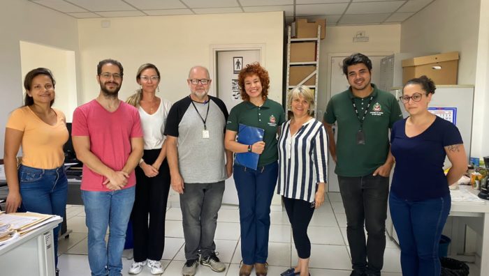 Meio Ambiente recebe visita de técnicos do Coordenadoria de Fiscalização e Biodiversidade