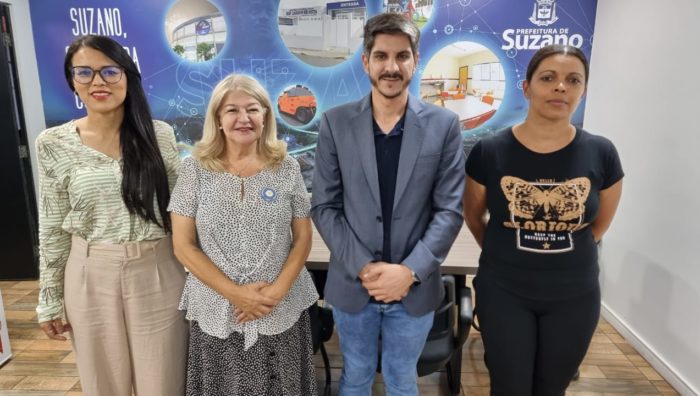 Secretário de Governo recebe nova presidente do Conselho de Direitos da Mulher de Suzano