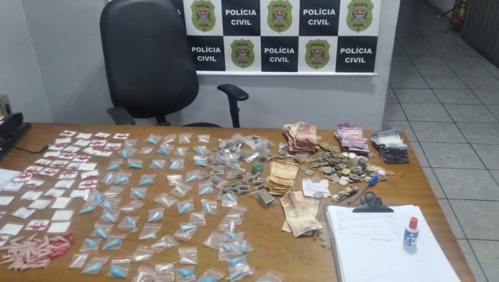 GCM apreende 210 porções de drogas no Jardim Cacique