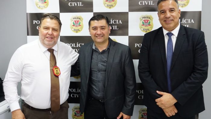 Prefeito se encontra com novo delegado seccional para potencializar trabalho na Segurança