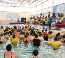 Prefeitura de Suzano abre primeira turma de hidroginástica só para mulheres