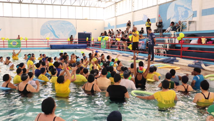 Prefeitura de Suzano abre primeira turma de hidroginástica só para mulheres