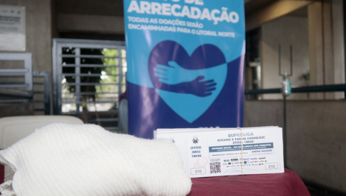 Fundo Social promove troca de ingressos por mantimentos que serão enviados ao litoral norte