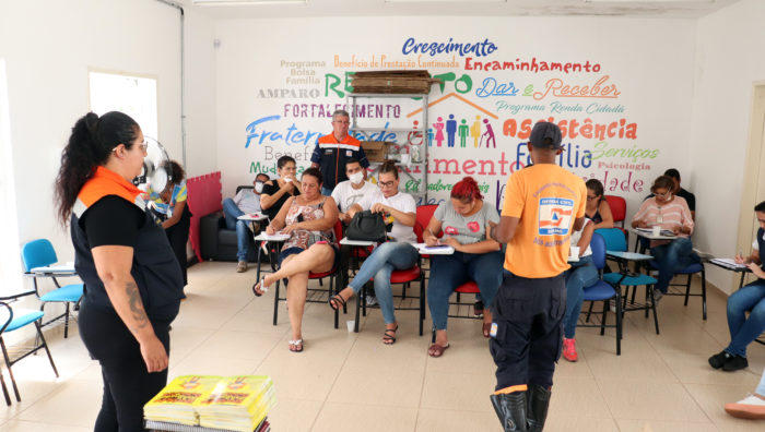 Defesa Civil dá início à primeira formação comunitária do ano no Jardim Casa Branca