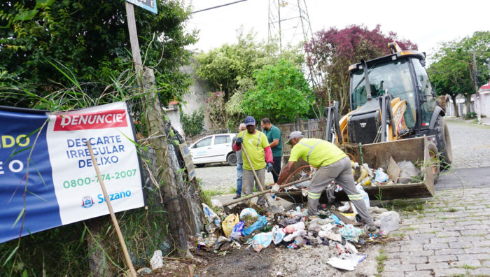 Prefeitura de Suzano alerta população sobre descarte irregular de resíduos