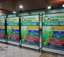 Suzano recebe doação de estruturas para projeto de coleta seletiva nas escolas