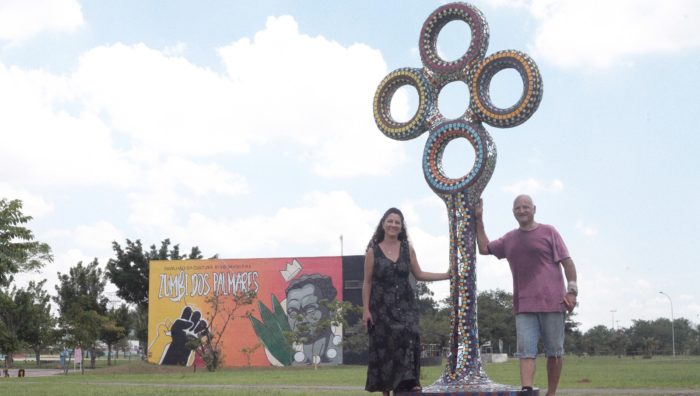 Secretaria de Cultura instala esculturas no Parque Municipal Max Feffer