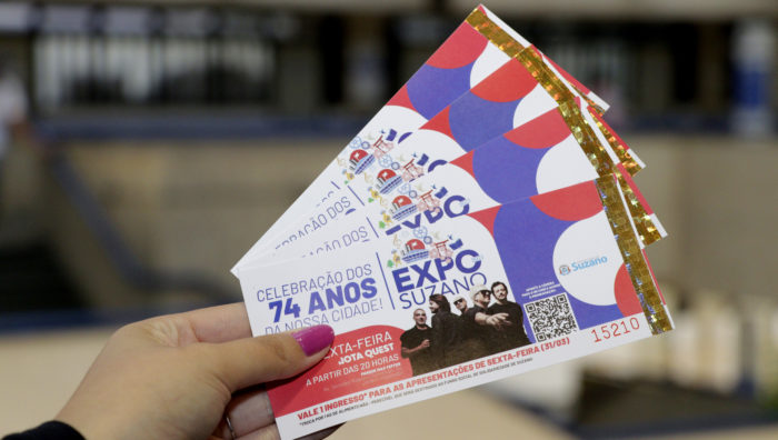 Ingressos para shows de aniversário de Suzano estão disponíveis em cinco pontos
