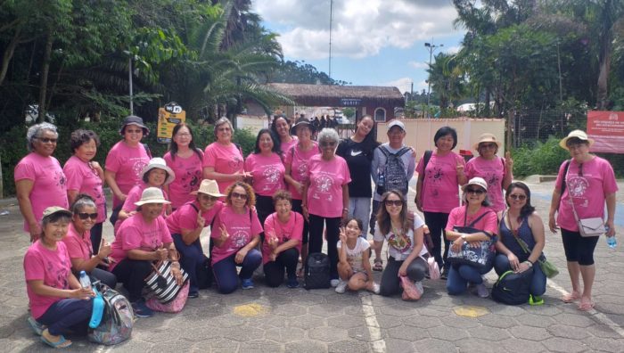 Integrantes do Lian Gong participam de ‘Tour pelas Águas de Suzano’