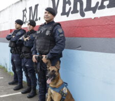 Secretário de Segurança acompanha equipes na operação ‘Escola Segura’