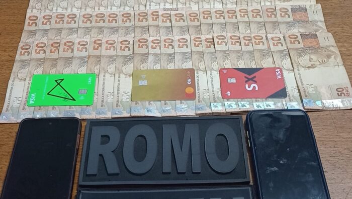 Romu prende dupla acusada de integrar ‘quadrilha do Pix’